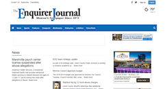 Desktop Screenshot of enquirerjournal.com