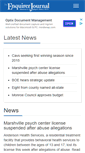 Mobile Screenshot of enquirerjournal.com